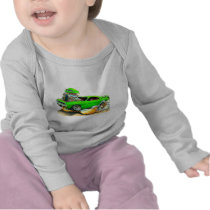 1970 Plymouth Cuda Green Car Shirts