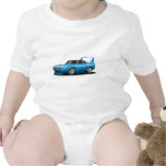 1970 Plymouth Superbird Blue Car Bodysuit