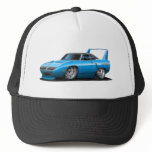 1970 Plymouth Superbird Blue Car Mesh Hats