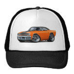 1970 Roadrunner Orange-Black Top Mesh Hat