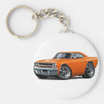 1970 Roadrunner Orange Car Keychains