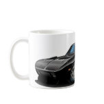 1970 Superbird Black Car mugs