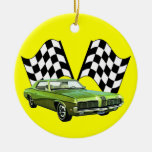 1970s Fast Cat V2 Christmas Ornament