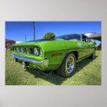 1971 340 'Cuda in HDR posters