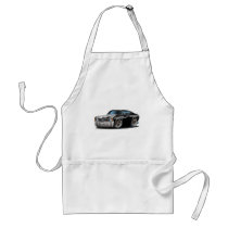 1971-72 Chevelle Black-White Car Aprons