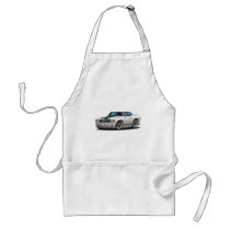 1971-72 Chevelle White-Black Car Apron