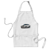 1971-72 Chevelle White-Black Top Car Apron