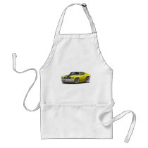 1971-72 Chevelle Yellow-Black Car Apron