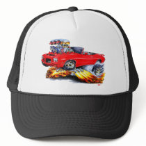 1971-72 GTO Red Convertible Hats