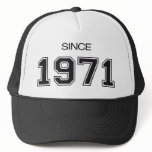 1971  birthday gift idea mesh hats