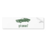 1971 Chevrolet Camaro Bumper Stickers