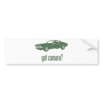 1971 Chevrolet Camaro bumper stickers