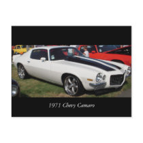 1971 Chevy Camaro Post Card