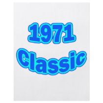 1971 Classic Blue Flyer Design
