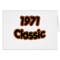 1971 Classic Cards