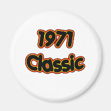 1971 Classic Fridge Magnet