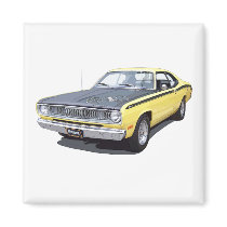 1971 Duster 340 Refrigerator Magnets
