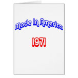 1971 Made In America Greeting Cards