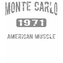 1971 Monte Carlo T-Shirt by WideOpenRacewear 1971 Monte Carlo T-Shirt