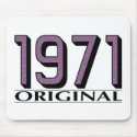 1971 Original mousepads by myfavoritetees 1971 Original mousepads