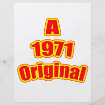 1971 Original Red Flyers