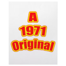 1971 Original Red Custom Letterhead