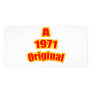 1971 Original Red Photo Card Template