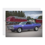 1971 Plymouth Barracuda Cuda Invitations