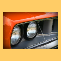 1971 Plymouth 'Cuda Orange posters