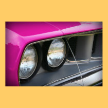 1971 Plymouth 'Cuda Pink posters