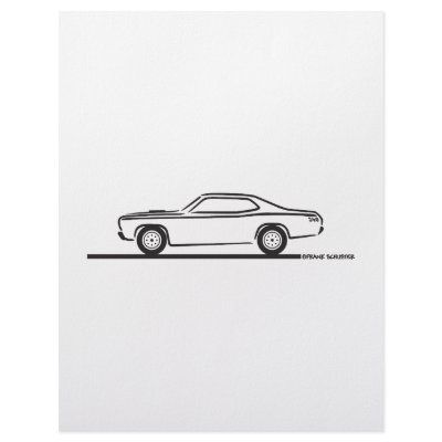 1971 Plymouth Duster Letterhead Design by frengi