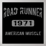 1971 Road Runner American Muscle Poster posters