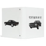 1972 Camaro Z28: Muscle Car: Black Finish: Binder