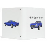 1972 Camaro Z28: Muscle Car: Blue Finish: Binder