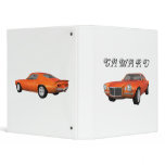 1972 Camaro Z28: Muscle Car: Orange Finish: Binder