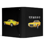1972 Camaro Z28: Muscle Car: Yellow Finish: Binder