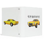 1972 Camaro Z28: Muscle Car: Yellow Finish: Binder