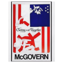 1972 Mcgovern Full Color Flyer