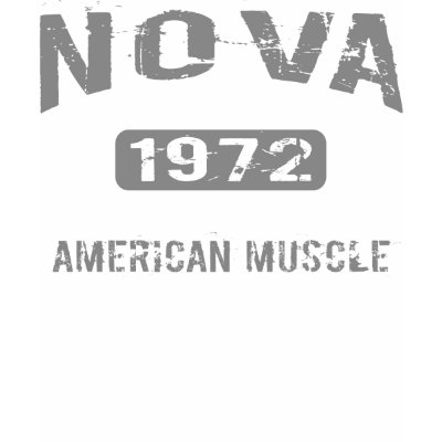 We offer a wide selection of 1972 Nova apparel including this classic Nova t