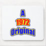 1972 Original Bl Red Mousepad