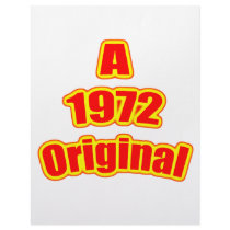 1972 Original Red Letterhead Template