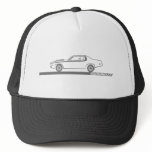 1973-74 Roadrunner Grey Car Trucker Hat