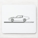 1973-74 Roadrunner Grey Car Mousepad