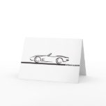 1973 Corvette Convertible BLK Card