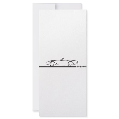 1973 Corvette Convertible BLK Rack Cards by frengi