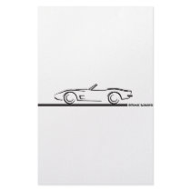 1973 Corvette Convertible BLK stationery