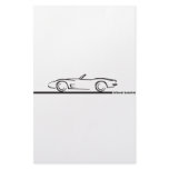 1973 Corvette Convertible BLK stationery