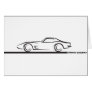1973 Corvette Hardtop BLK Greeting Card