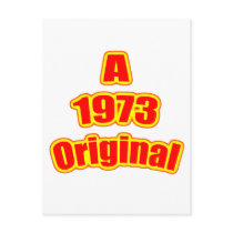 1973 Original Red Postcard