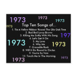 1973 Songs Post Cards